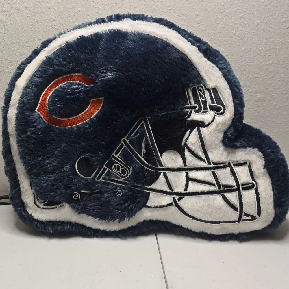 Chicago Bears Helmet Pillow - NFL 16x3.5x12